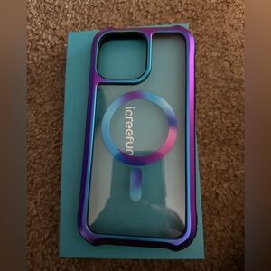 iPhone 15 Pro Max Case MagSafe [16FT Drop Protection], Titanium Aluminum Frame